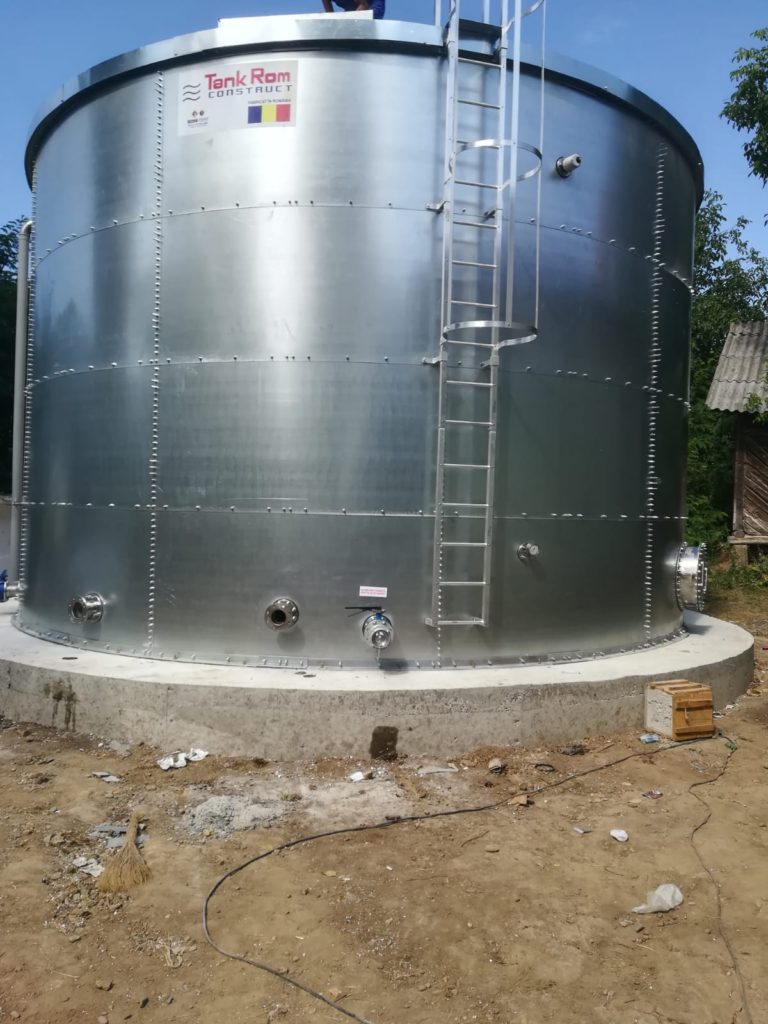 Rezervor alimentare cu apă 200 m³, Bacău, Sascut