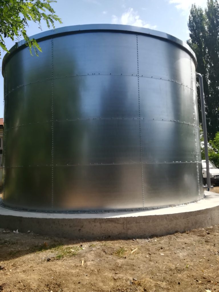 Rezervor alimentare cu apă 200 m³, Bacău, Sascut