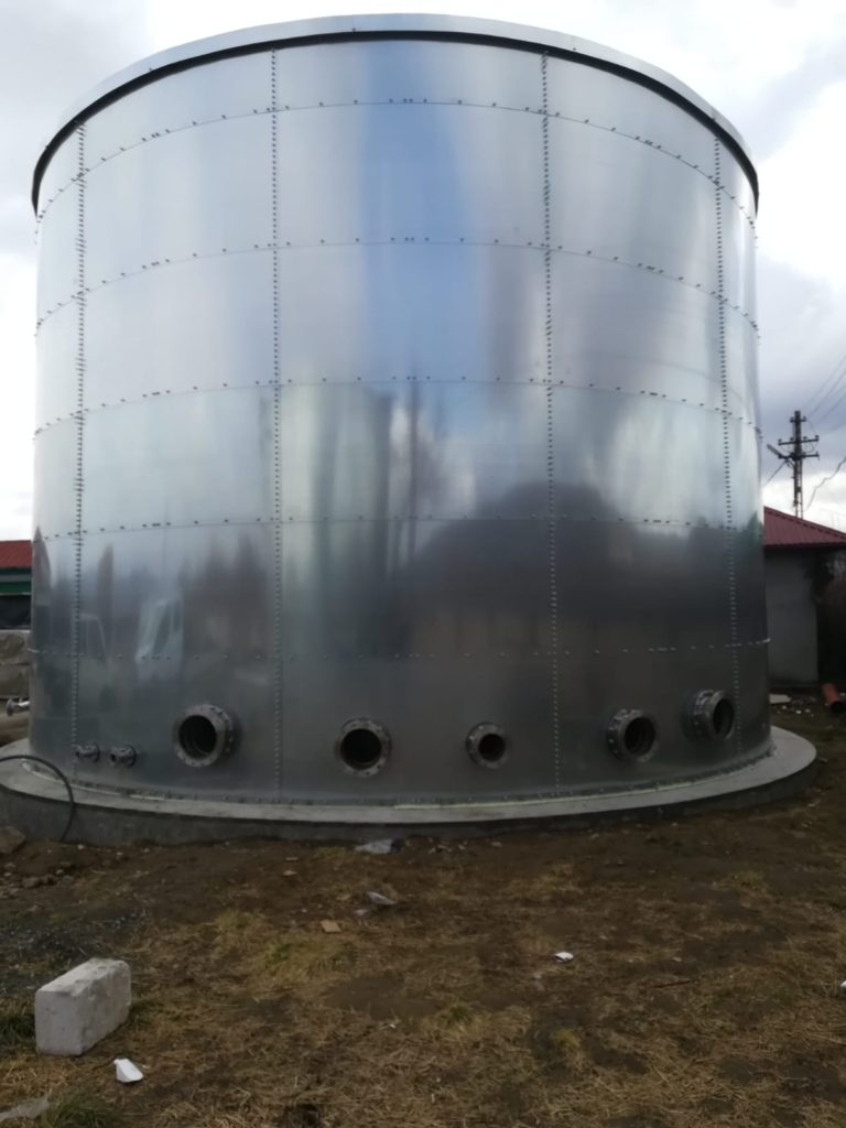Fire-water tank 450 m³, Râmnicu Vâlcea, Vâlcea County
