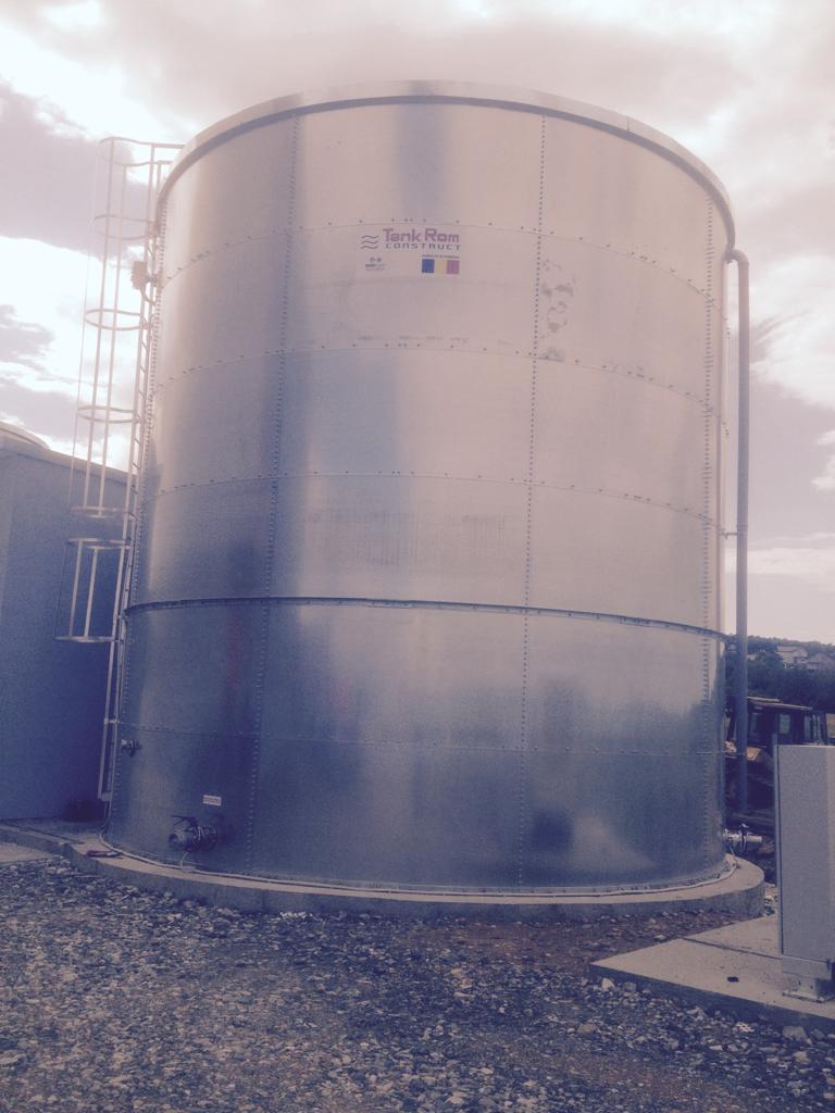 Fire-reserve water storage tank, Iași County