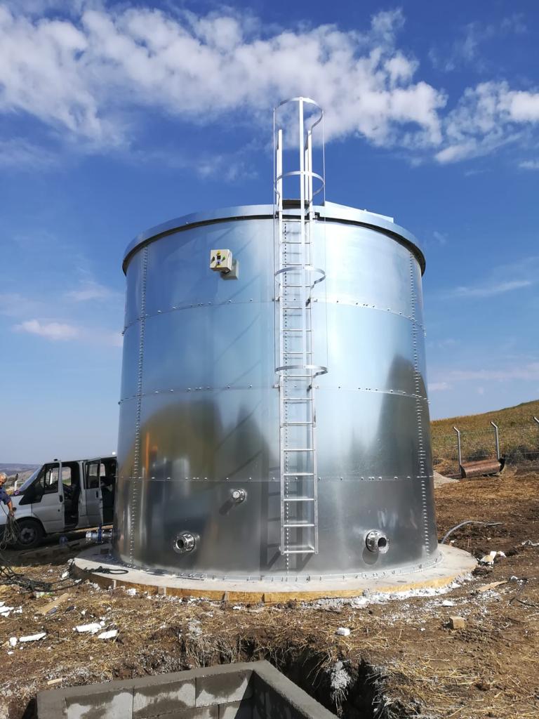 Fire-reserve water storage tank, Constanța County