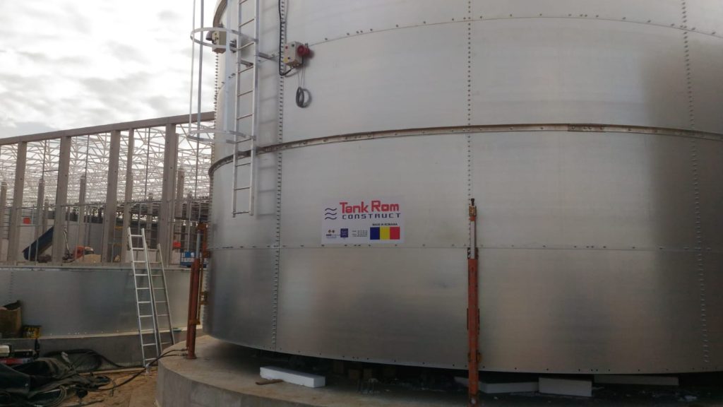 Rezervoare apă incendiu 2x 306 m³, 2x 576 m³, Letonia, Riga, Lidl